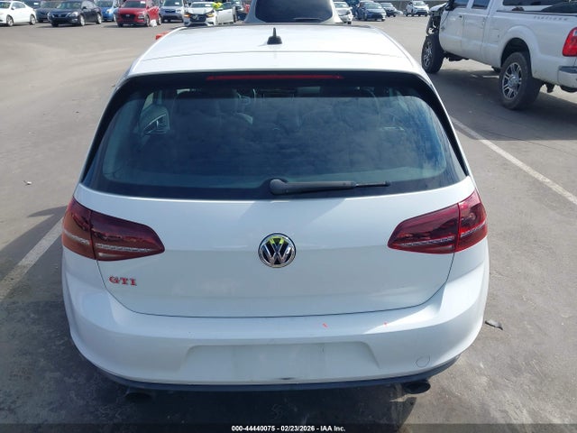 2016 Volkswagen Golf Gti Se W/performance Package 4-door მანქანა იყიდება აუქციონზე, vin: 3VW547AU0GM052009, აუქციონის ნომერი: 44440075