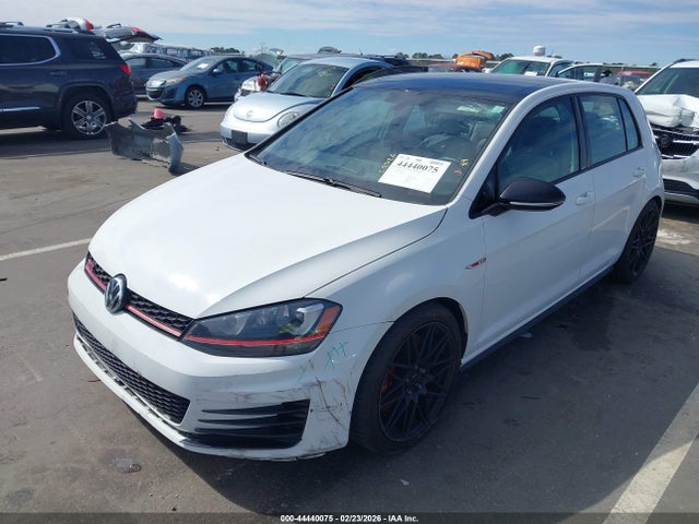 2016 Volkswagen Golf Gti Se W/performance Package 4-door მანქანა იყიდება აუქციონზე, vin: 3VW547AU0GM052009, აუქციონის ნომერი: 44440075