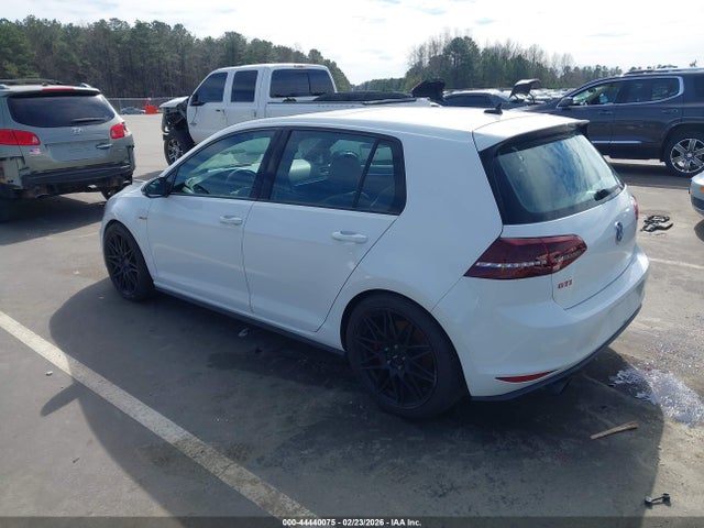 2016 Volkswagen Golf Gti Se W/performance Package 4-door მანქანა იყიდება აუქციონზე, vin: 3VW547AU0GM052009, აუქციონის ნომერი: 44440075