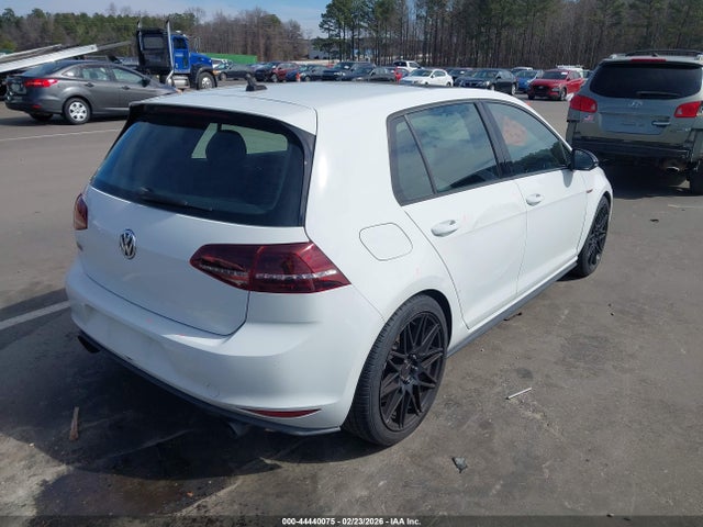 2016 Volkswagen Golf Gti Se W/performance Package 4-door მანქანა იყიდება აუქციონზე, vin: 3VW547AU0GM052009, აუქციონის ნომერი: 44440075
