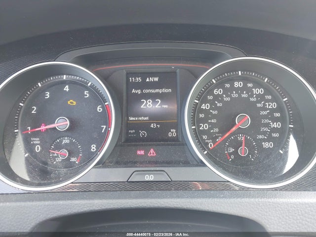 2016 Volkswagen Golf Gti Se W/performance Package 4-door მანქანა იყიდება აუქციონზე, vin: 3VW547AU0GM052009, აუქციონის ნომერი: 44440075
