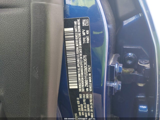 2021 MASERATI LEVANTE ZN661YUSXMX363676 Photo 8