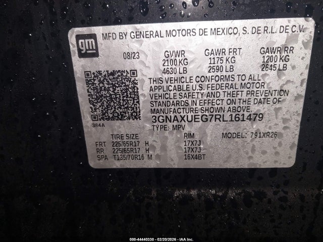 2024 CHEVROLET EQUINOX 3GNAXUEG7RL161479 Photo 8
