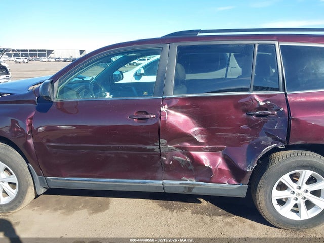 Aukcja sprzedaży 2012 Toyota Highlander Se V6, vin: 5TDBK3EH2CS143245, numer aukcji: 44440558