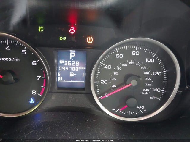 JF2GPACC9F8315834 Subaru Xv Crosstrek 2.0i Premium