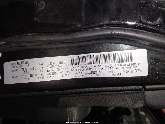 1C4PJMCS5GW372232 Jeep Cherokee Latitude