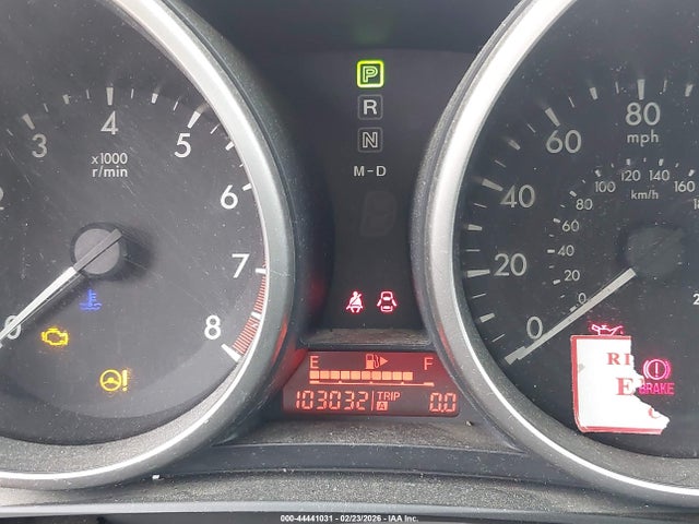 2011 Mazda Mazda3 I Sport მანქანა იყიდება აუქციონზე, vin: JM1BL1UFXB1393104, აუქციონის ნომერი: 44441031