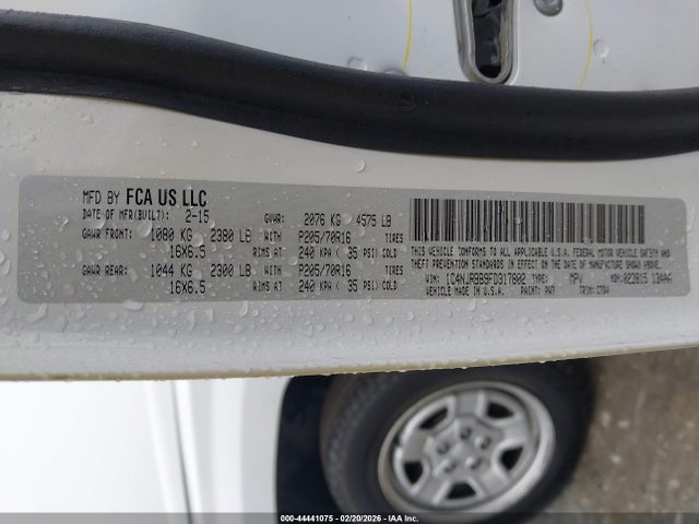 2015 JEEP PATRIOT 1C4NJRBB9FD317802 Photo 8