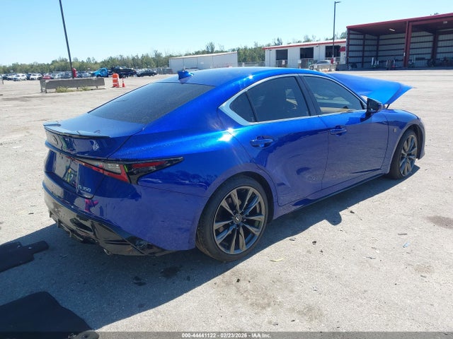44441122 :رقم المزاد ، JTHBZ1B27S5094255 vin ، 2025 Lexus Is 350 F Sport Design مزاد بيع