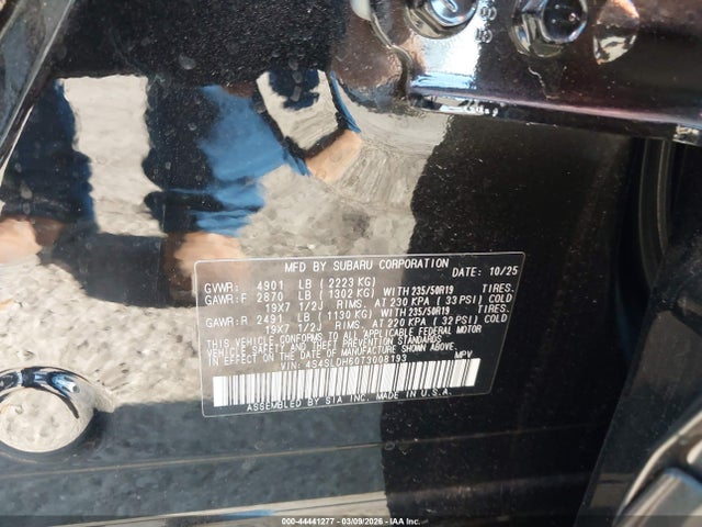 Продажа на аукционе авто 2026 Subaru Forester Sport, vin: 4S4SLDH60T3008193, номер лота: 44441277
