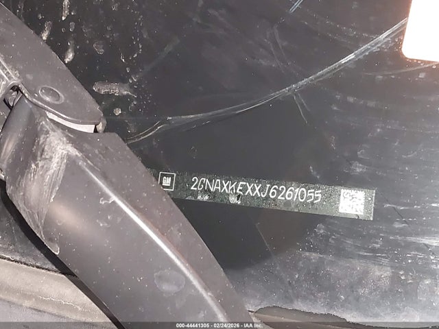 Продаж на аукціоні авто 2018 Chevrolet Equinox Lt, vin: 2GNAXKEXXJ6261055, номер лоту: 44441305