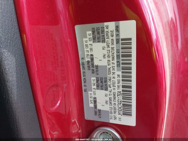 2016 MAZDA MX-5 MIATA JM1NDAC74G0117504 Photo 8