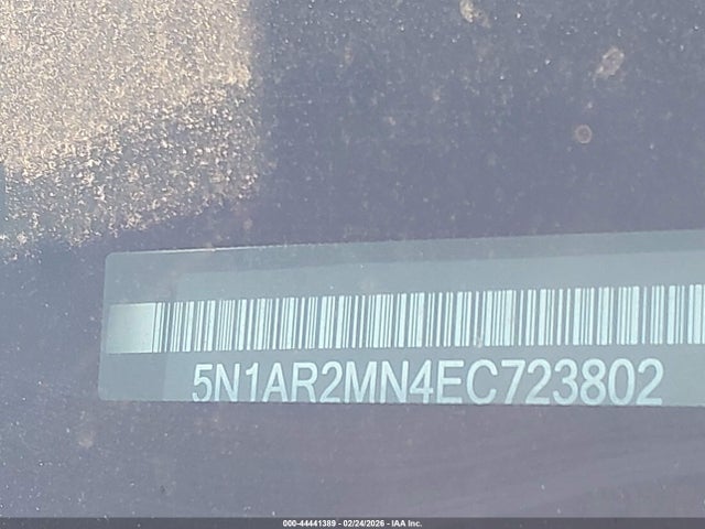 Nissan Pathfinder S 2014 5N1AR2MN4EC723802 Image 9