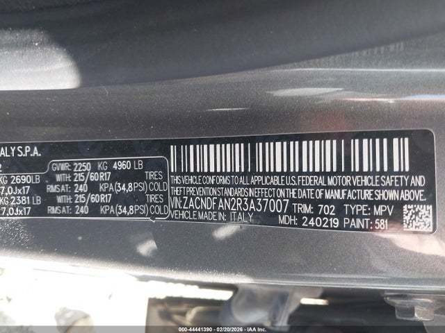Продаж на аукціоні авто 2024 Dodge Hornet Gt Awd, vin: ZACNDFAN2R3A37007, номер лоту: 44441390