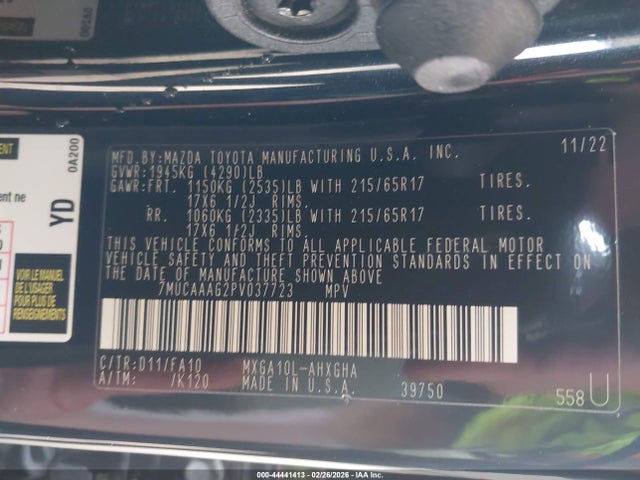 Toyota Corolla Cross Le 2023 7MUCAAAG2PV037723 Image 9