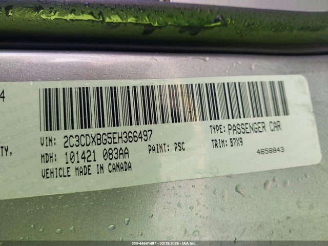Dodge Charger Se 2014 2C3CDXBG5EH366497 Image 9