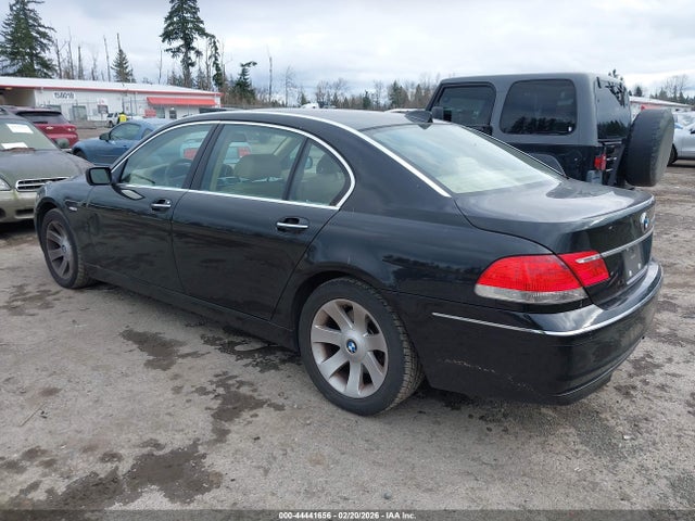 2006 Bmw 750li მანქანა იყიდება აუქციონზე, vin: WBAHN83526DT32238, აუქციონის ნომერი: 44441656