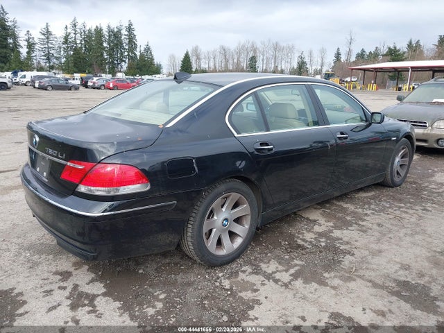 2006 Bmw 750li მანქანა იყიდება აუქციონზე, vin: WBAHN83526DT32238, აუქციონის ნომერი: 44441656