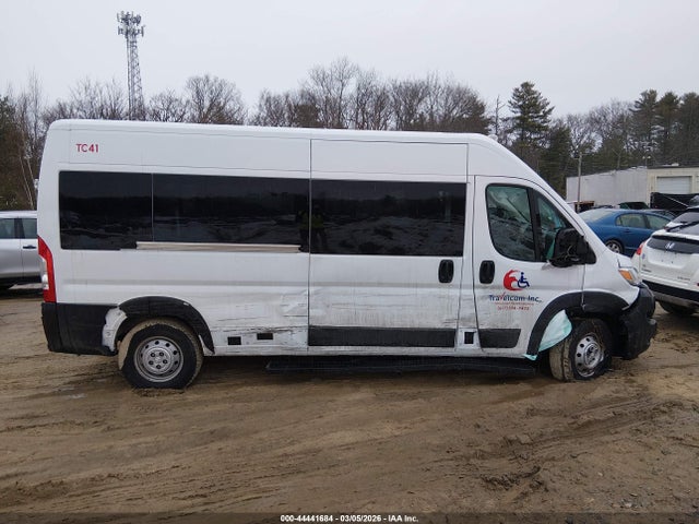 44441684 :رقم المزاد ، 3C6LRVPG0PE598781 vin ، 2023 Ram Promaster 2500 Window Van High Roof 159 Wb مزاد بيع
