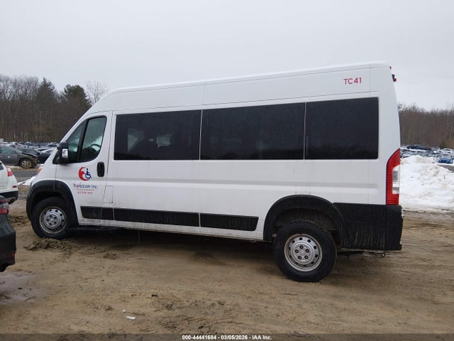 44441684 :رقم المزاد ، 3C6LRVPG0PE598781 vin ، 2023 Ram Promaster 2500 Window Van High Roof 159 Wb مزاد بيع