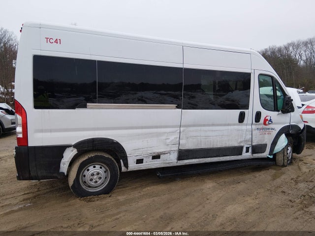 44441684 :رقم المزاد ، 3C6LRVPG0PE598781 vin ، 2023 Ram Promaster 2500 Window Van High Roof 159 Wb مزاد بيع