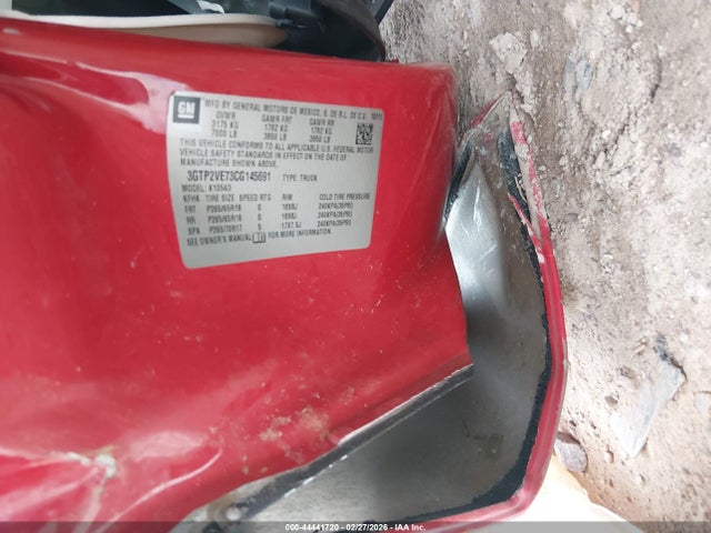 Aukcja sprzedaży 2012 Gmc Sierra 1500 Sle, vin: 3GTP2VE73CG145691, numer aukcji: 44441720