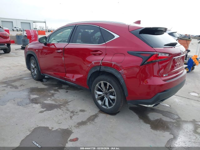 Продаж на аукціоні авто 2016 Lexus Nx 200t F Sport, vin: JTJYARBZ1G2024190, номер лоту: 44441729