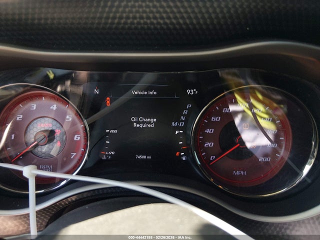 44442188 :رقم المزاد ، 2C3CDXL99KH526232 vin ، 2019 Dodge Charger Srt Hellcat Rwd مزاد بيع