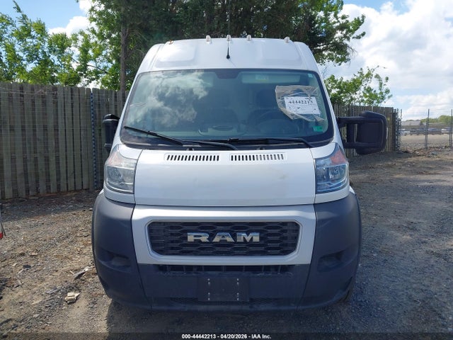 44442213 :رقم المزاد ، 3C6MRVJG9ME509539 vin ، 2021 Ram Promaster 3500 Cargo Van High Roof 159 Wb Ext مزاد بيع