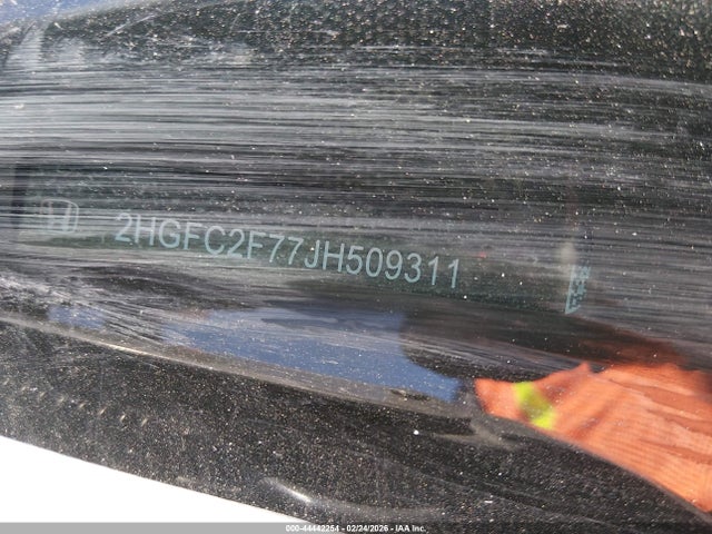 Honda CIVIC EX 2018 2HGFC2F77JH509311 Image 18