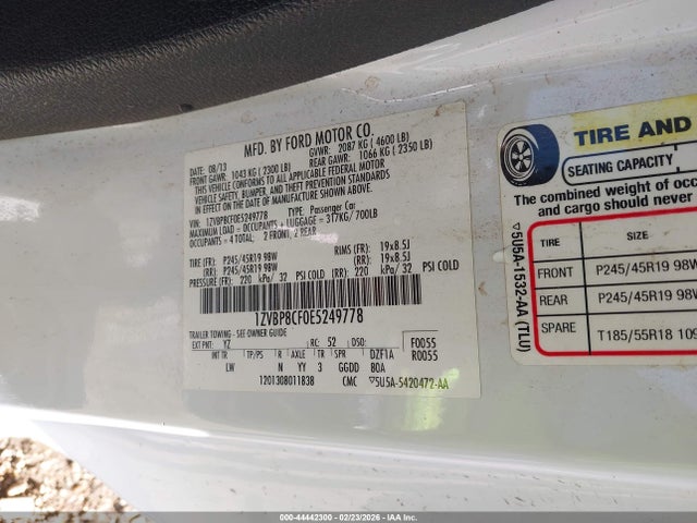 Ford Mustang Gt Premium 2014 1ZVBP8CF0E5249778 Image 9