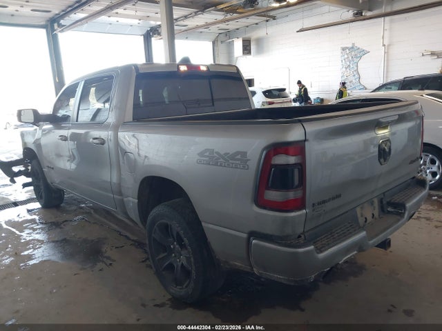 44442304 :رقم المزاد ، 1C6SRFFTXNN270373 vin ، 2022 Ram 1500 Big Horn  4x4 5'7 Box مزاد بيع