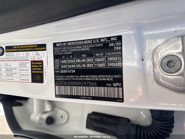 2021 MERCEDES-BENZ AMG GLE 53 4JGFB6BB8MA297066 Photo 8