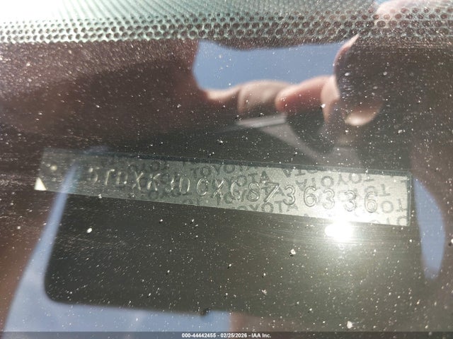 5TDXK3DCXGS736336 Toyota Sienna Se 8 Passenger