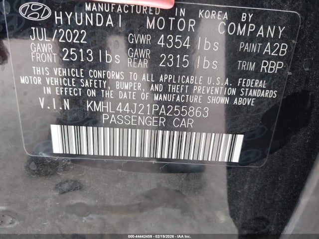 2023 HYUNDAI SONATA KMHL44J21PA255863 Photo 8