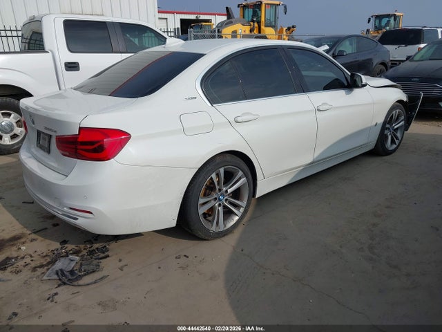 2018 Bmw 330e Iperformance მანქანა იყიდება აუქციონზე, vin: WBA8E1C56JA758452, აუქციონის ნომერი: 44442540