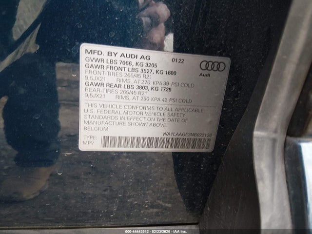 2022 AUDI E-TRON WA1LAAGE3NB022128 Photo 8