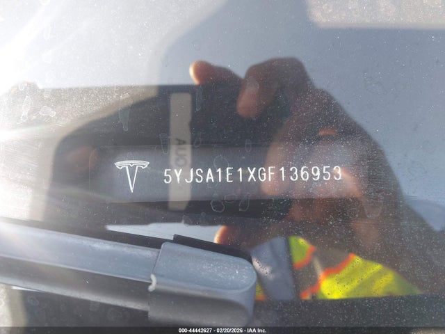 Aukcja sprzedaży 2016 Tesla Model S 60/70/75/85, vin: 5YJSA1E1XGF136953, numer aukcji: 44442627