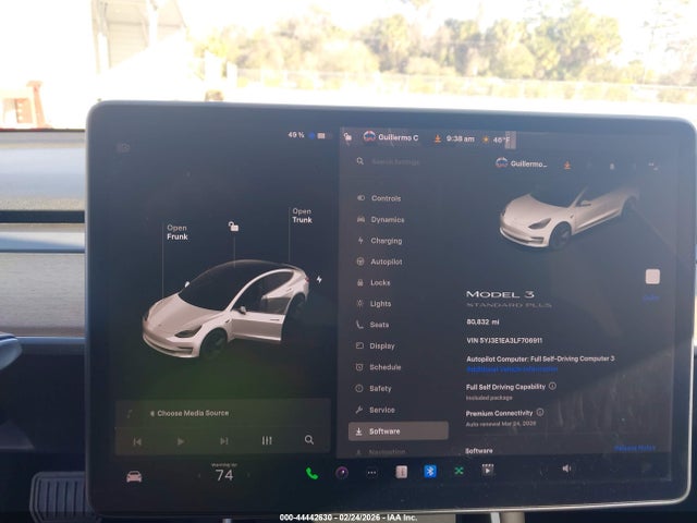 Продаж на аукціоні авто 2020 Tesla Model 3 Standard Range Plus Rear-wheel Drive/standard Range Rear-wheel Drive, vin: 5YJ3E1EA3LF706911, номер лоту: 44442630