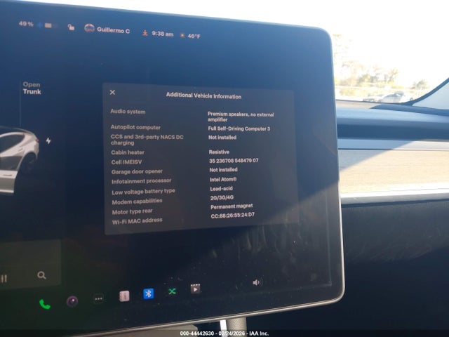 Продаж на аукціоні авто 2020 Tesla Model 3 Standard Range Plus Rear-wheel Drive/standard Range Rear-wheel Drive, vin: 5YJ3E1EA3LF706911, номер лоту: 44442630