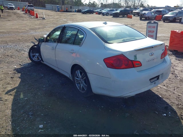 2010 Infiniti G37 Journey მანქანა იყიდება აუქციონზე, vin: JN1CV6AP4AM402162, აუქციონის ნომერი: 44442631