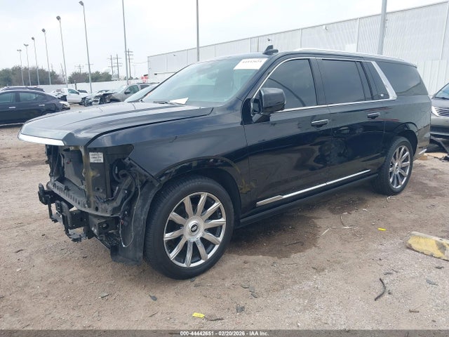 44442651 :رقم المزاد ، 1GYS3MKL8MR264061 vin ، 2021 Cadillac Escalade Esv 2wd Premium Luxury Platinum مزاد بيع