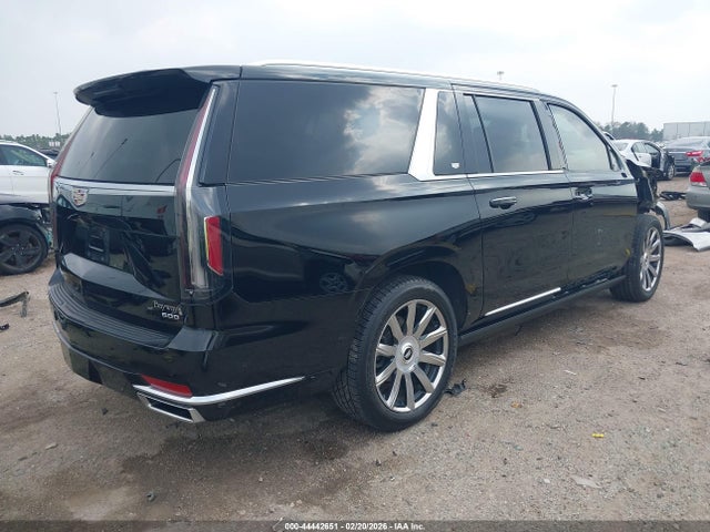 44442651 :رقم المزاد ، 1GYS3MKL8MR264061 vin ، 2021 Cadillac Escalade Esv 2wd Premium Luxury Platinum مزاد بيع