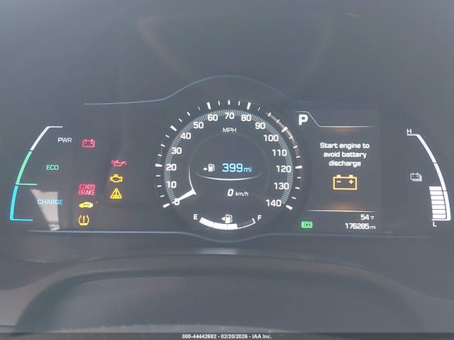 KMHC75LC7HU046565 Hyundai Ioniq Hybrid Sel