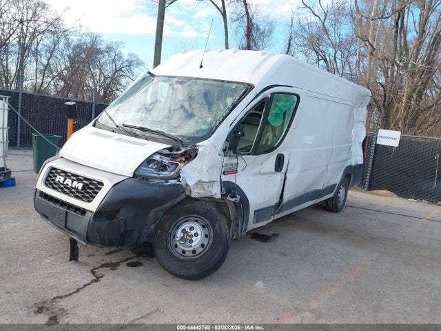 2019 Ram Promaster 3500 Cargo Van High Roof 159 Wb Ext მანქანა იყიდება აუქციონზე, vin: 3C6URVJG3KE537401, აუქციონის ნომერი: 44442768