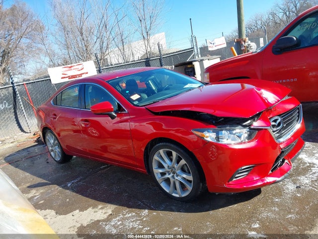 2014 Mazda Mazda6 I Touring მანქანა იყიდება აუქციონზე, vin: JM1GJ1V63E1161166, აუქციონის ნომერი: 44442829