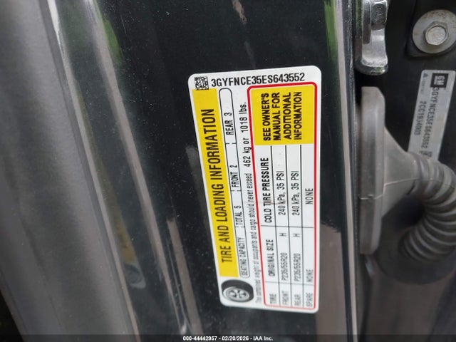 2014 CADILLAC SRX 3GYFNCE35ES643552 Photo 8