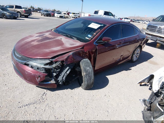 2016 Chrysler 200 Limited მანქანა იყიდება აუქციონზე, vin: 1C3CCCAB6GN174677, აუქციონის ნომერი: 44443168