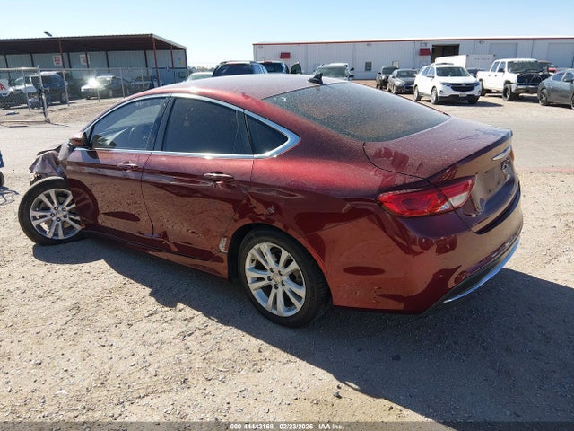 2016 Chrysler 200 Limited მანქანა იყიდება აუქციონზე, vin: 1C3CCCAB6GN174677, აუქციონის ნომერი: 44443168