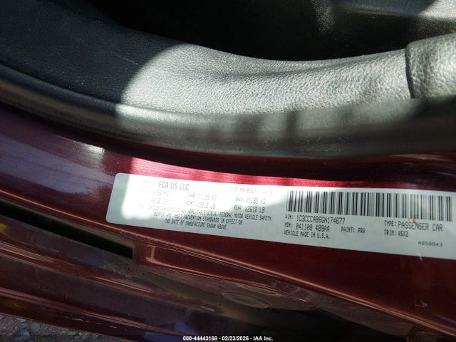 2016 Chrysler 200 Limited მანქანა იყიდება აუქციონზე, vin: 1C3CCCAB6GN174677, აუქციონის ნომერი: 44443168
